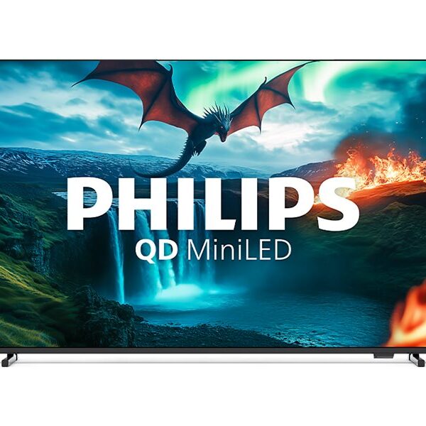 Philips QD MiniLED 4K TV | 55MLED820/12 | 55 | Smart TV | TITAN OS | Black