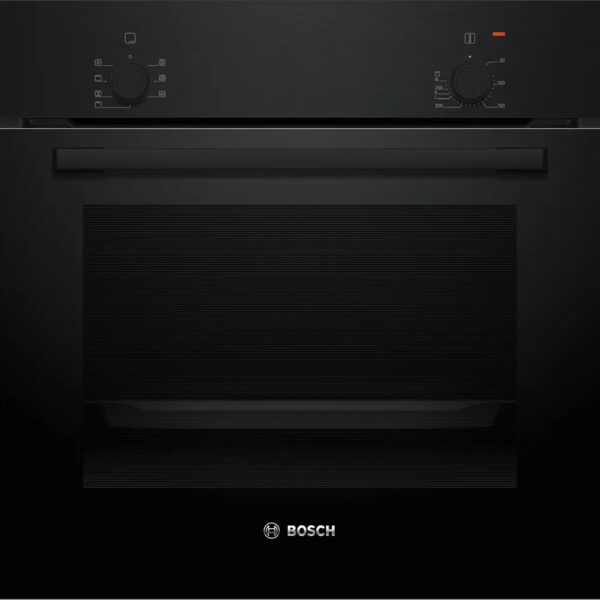 Bosch Oven | HBF010BA1 | 66 L | Electric | Manual | Knobs | Height 59.5 cm | Width 59.4 cm | Black