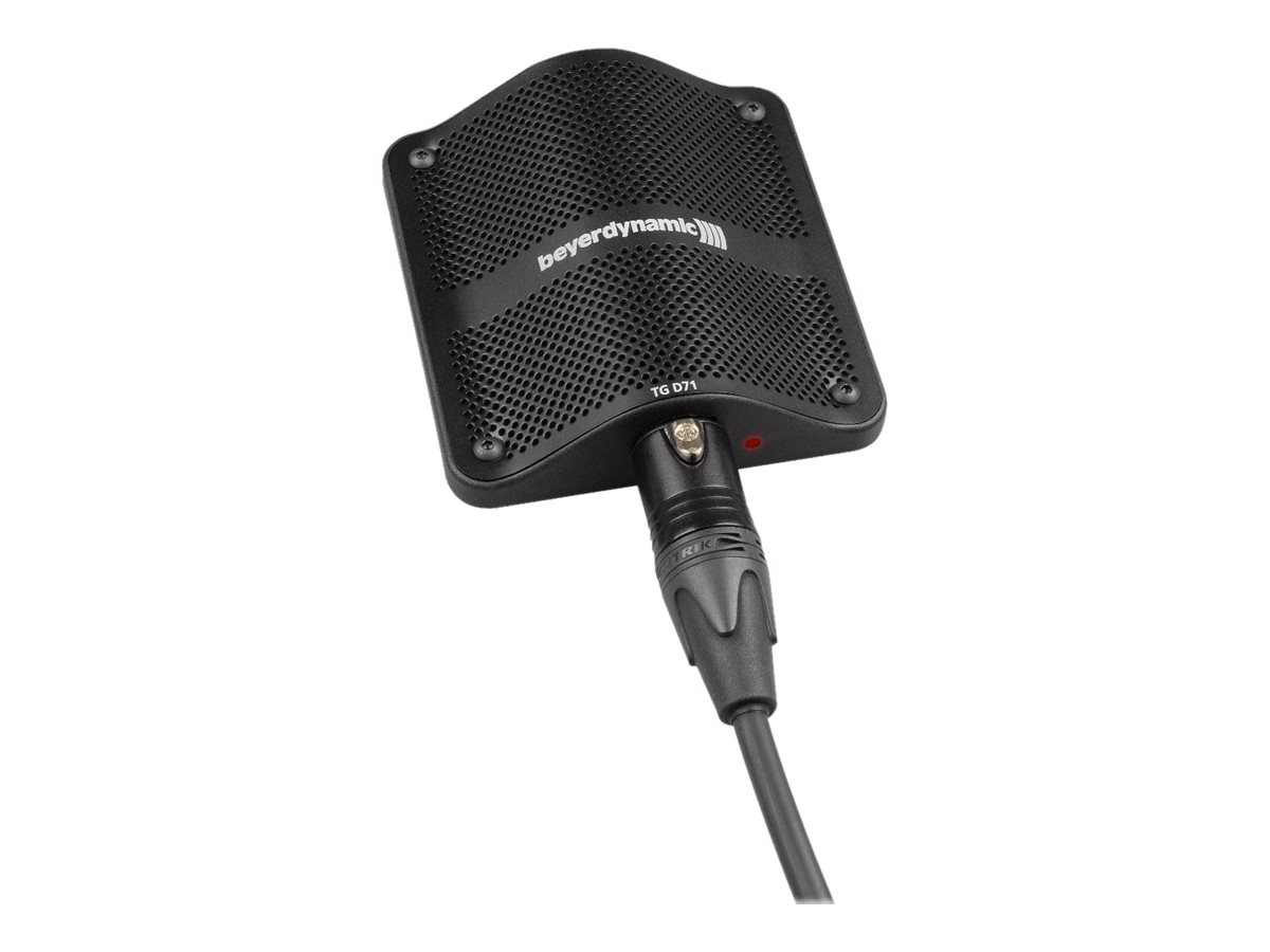 Beyerdynamic | Condenser Boundary Microphone, Semi Cardioid | TG D71 | XLR 3-pin | Black - Image 2