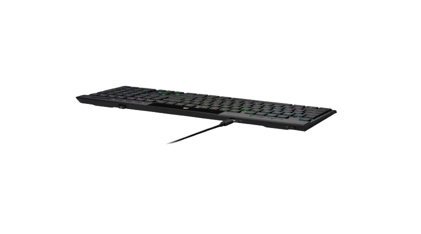 Corsair | Gaming Keyboard | K100 AIR RGB ULTRA-THIN | Gaming keyboard | Wireless/Wired | RGB LED light | NA | Black | CHERRY MX Ultra Low Profile Tactile | Wireless connection - Image 5