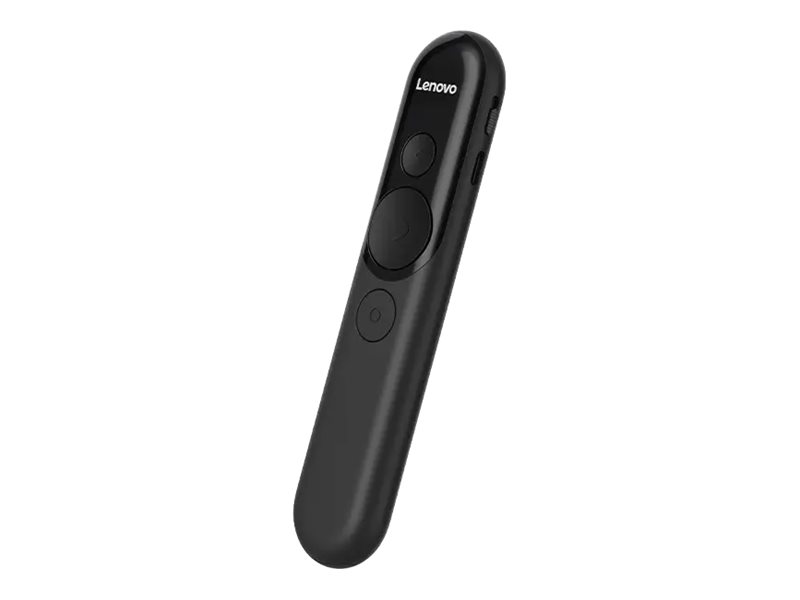 Lenovo | Laser Rechargeable Presentation Remote | Black - Image 4