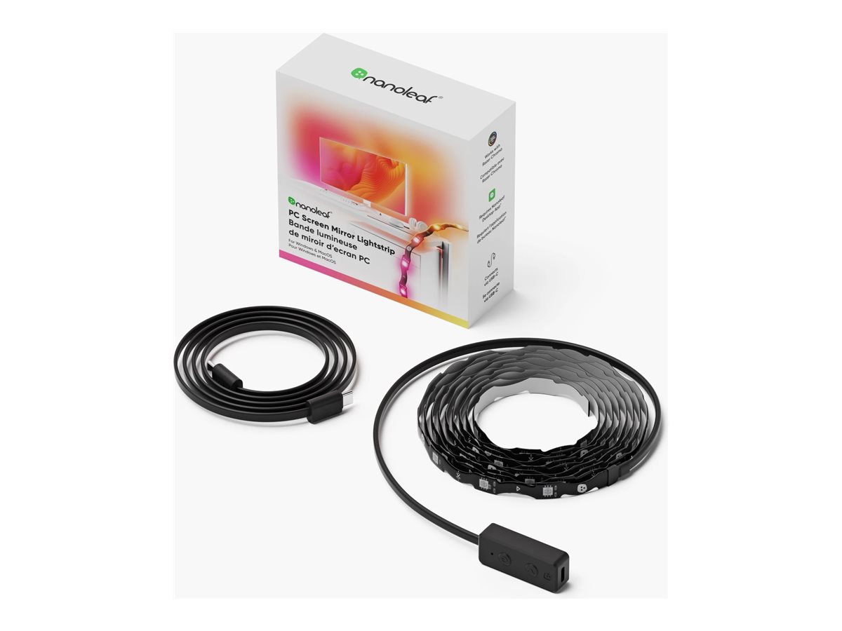 Nanoleaf 4D PC Screen Mirror Lightstrip USB, 2.5m | 10 W | Multicolor RGB - Image 3