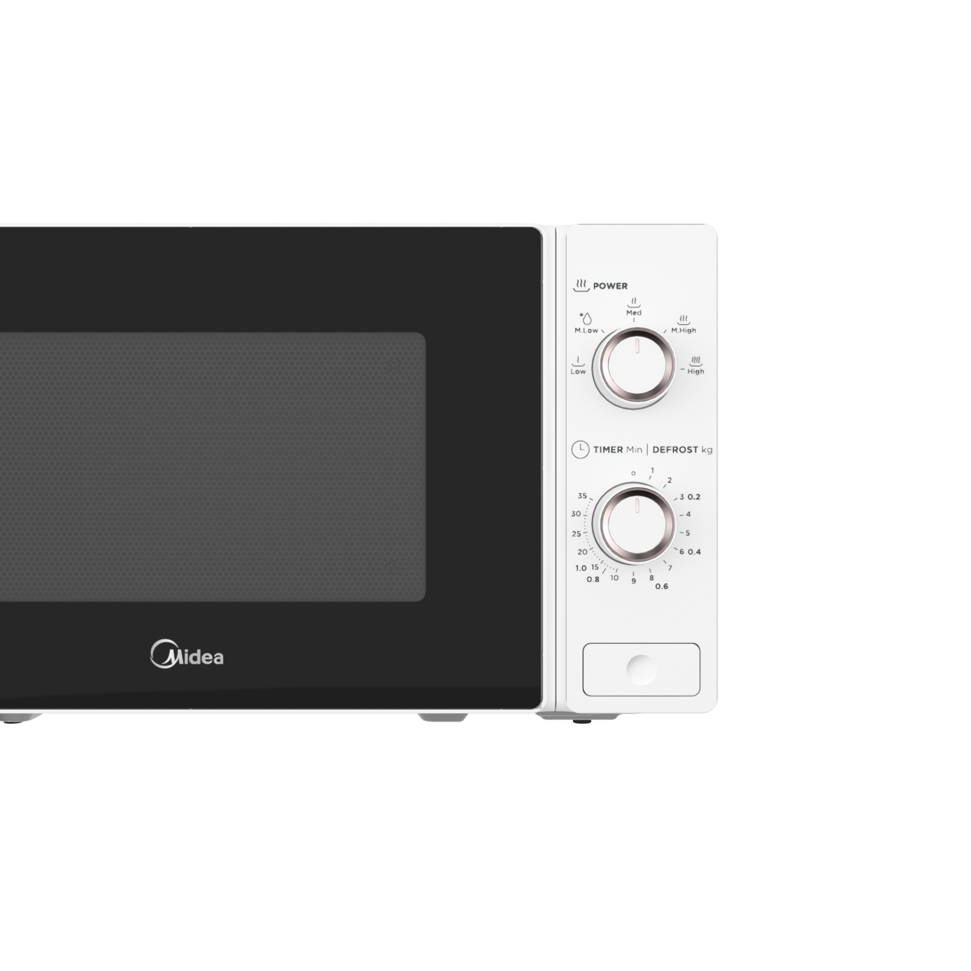 Midea Microwave Oven | MM720C2AT-W | Free standing | 20 L | 700 W | White - Image 2