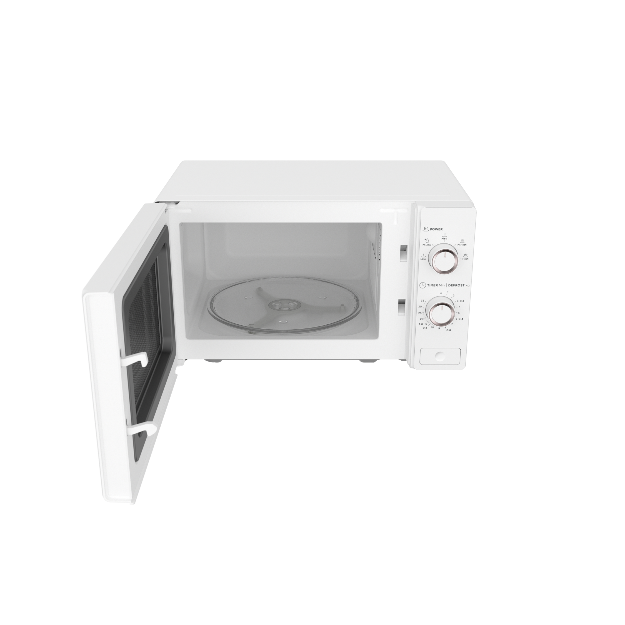 Midea Microwave Oven | MM720C2AT-W | Free standing | 20 L | 700 W | White - Image 4