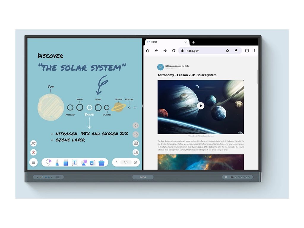 Benq Board Pro RP8604 | 86 " | 450 cd/m² | Landscape | 18/7 | Android | Wi-Fi | Touchscreen | 8 ms - Image 11