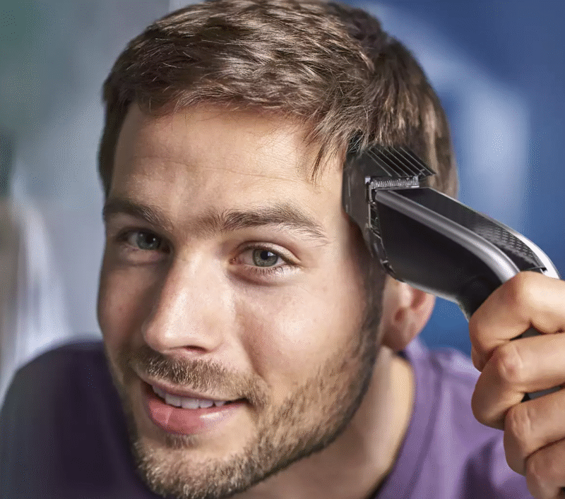 Philips | Hair clipper series 5000 | HC5630/15 | Cordless or corded | Number of length steps 28 | Step precise 1 mm | Black/Grey - Image 6