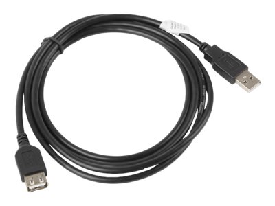 Lanberg USB-A 2.0 Cable 1.8 m | CA-USBE-10CC-0018-BK | USB Type-A to USB Type-A - Image 4