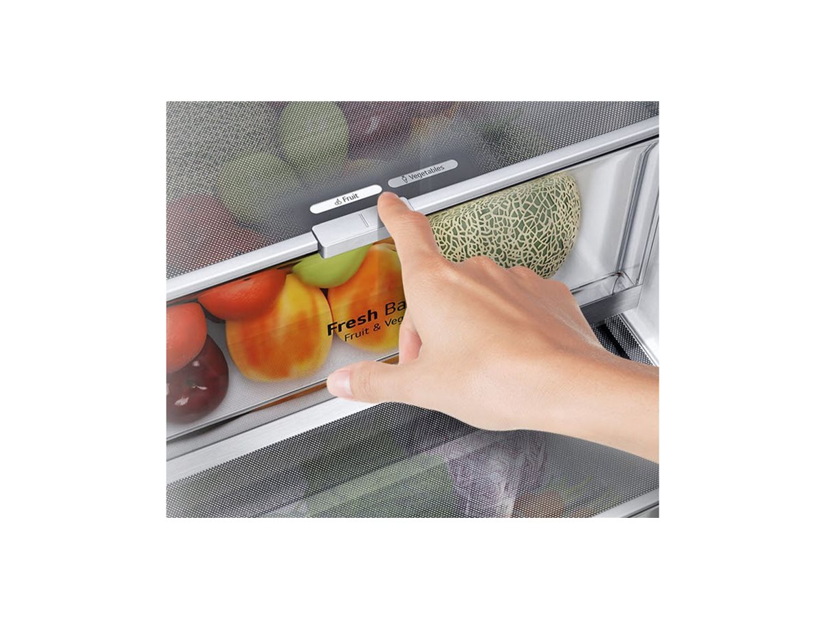 LG GSGV81EPLL Refrigerator, Free-standing, Side by Side, E, Height 1.79 m, Net fridge 416 L, Net freezer 219 L, Black | LG - Image 12