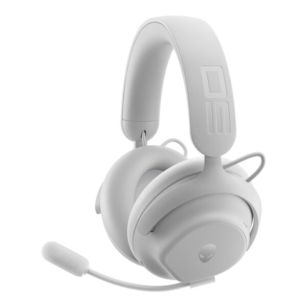 Dell Gaming Headset | Alienware Pro | Bluetooth | Over-Ear | Microphone | Noise canceling | Wireless | Lunar Light