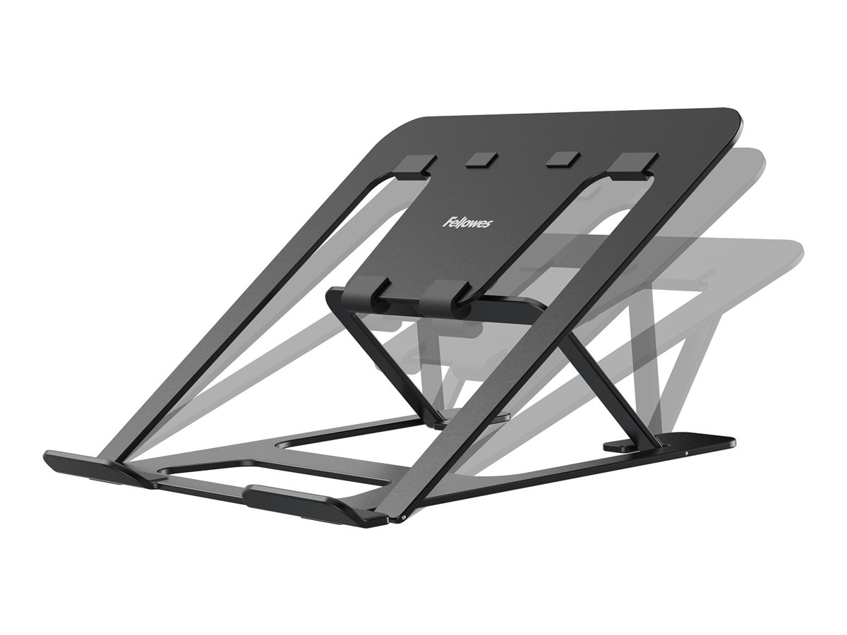 Fellowes Alumia Portable Laptop Stand | 15 " | Laptop Stand | Black - Image 3