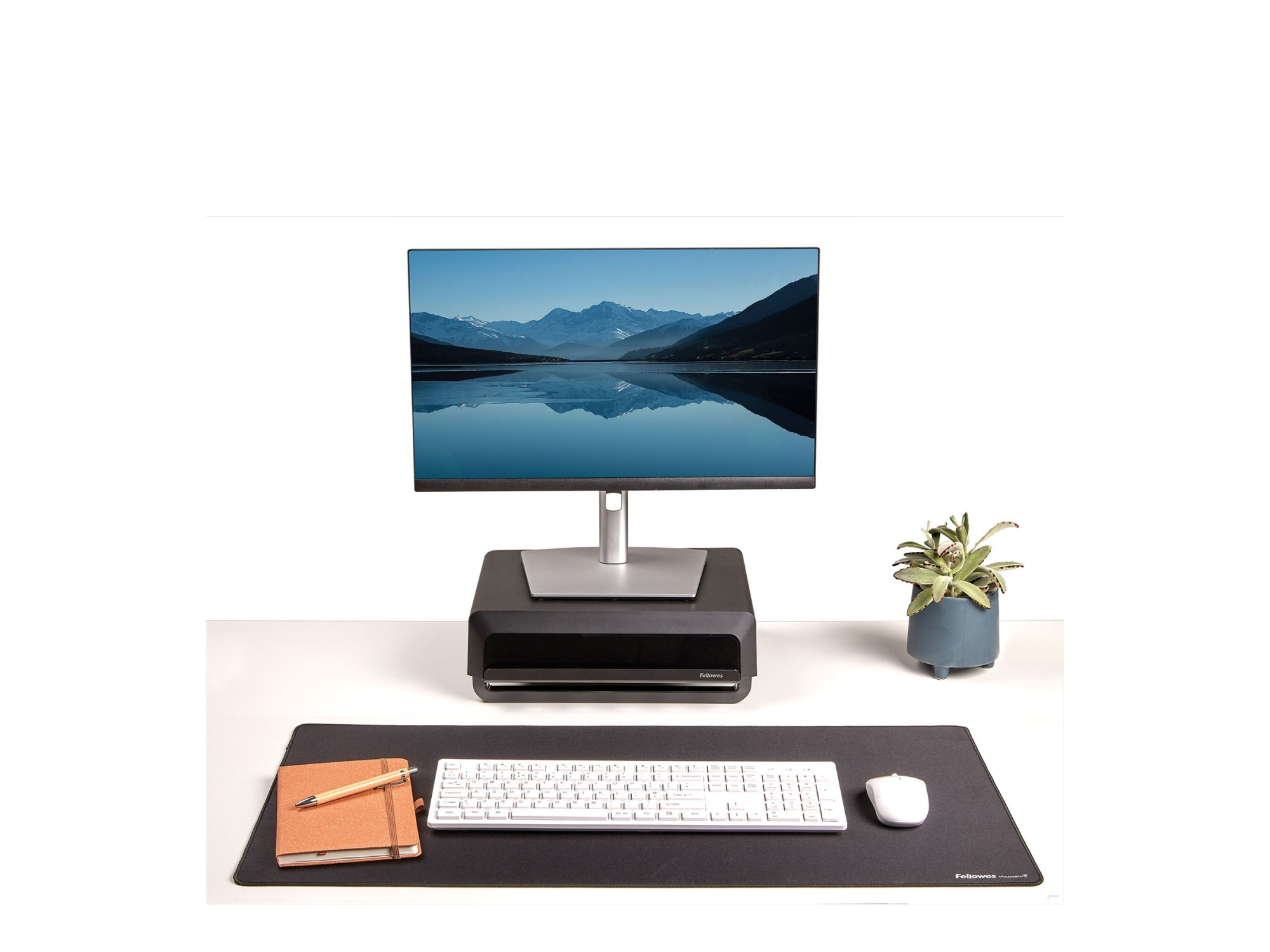 Fellowes Desk Mat | Breyta | 800 x 400 x 2.5 mm | Black - Image 7