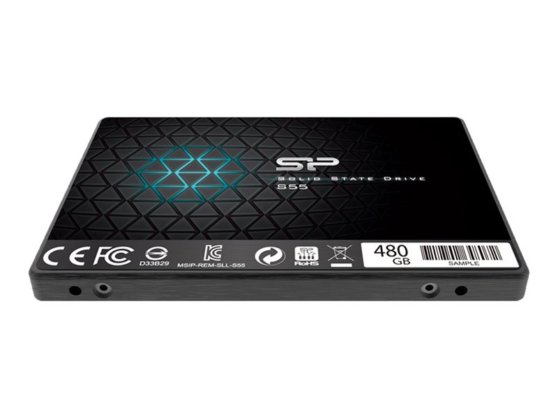 Silicon Power | Slim S55 | 480 GB | SSD form factor 2.5" | Solid-state drive interface SATA | Read speed 550 MB/s | Write speed 440 MB/s - Image 3