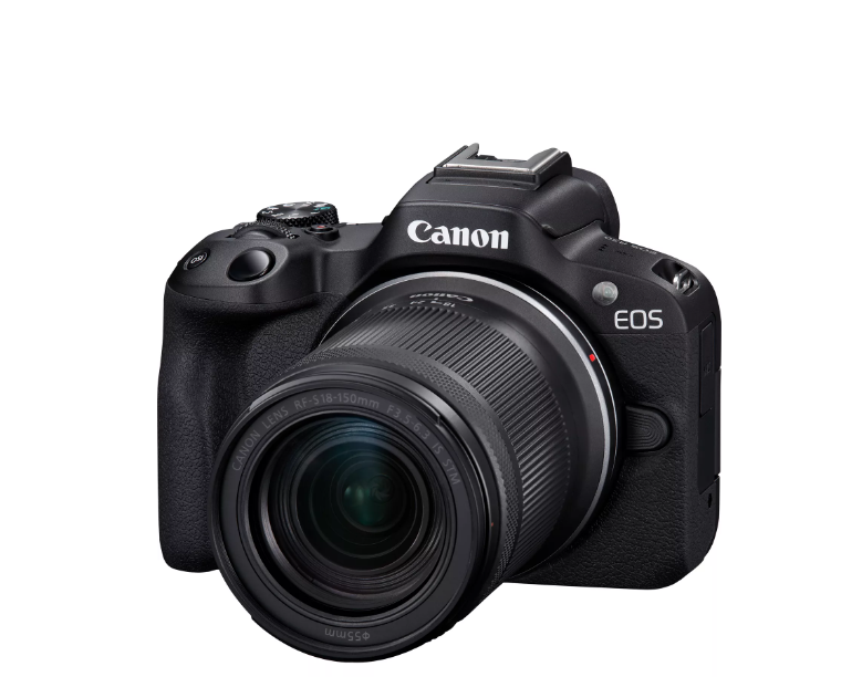 Canon | EOS R50 - digital camera RF-S 18-150mm F3.5-6.3 IS STM lens | Megapixel 24.2 MP | ISO sensitivity (max) ISO 51200 | Wi-Fi | Automatic, manual | CMOS | Black - Image 3