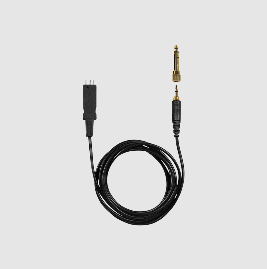 Beyerdynamic | 3.0 m Connecting Cable for DT 100 Series | K 100.07 | Mini-jack 3.5 mm and ¼“ adapter 6.35 mm | Black - Image 2