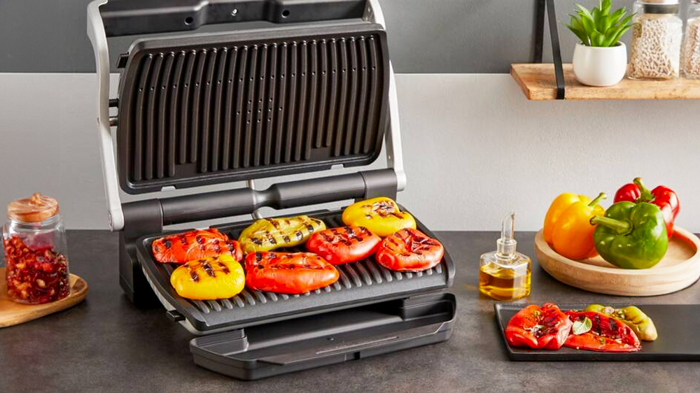 TEFAL | Electric Grill | GC728D10 | Electric Grill | 2000 W | Stainless Steel/Black - Image 3