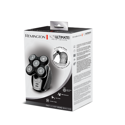 Remington | Shaver | XR1500 | Operating time (max) 50 min | Black/Silver - Image 5
