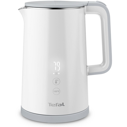 TEFAL | Kettle | Sense  KO693110 | Electric | 1800 W | 1.5 L | Double layer | 360° rotational base | White