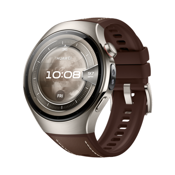 Huawei Watch 5 (46mm) | Smart watch | AMOLED | 1.5 inches | Waterproof | Brown
