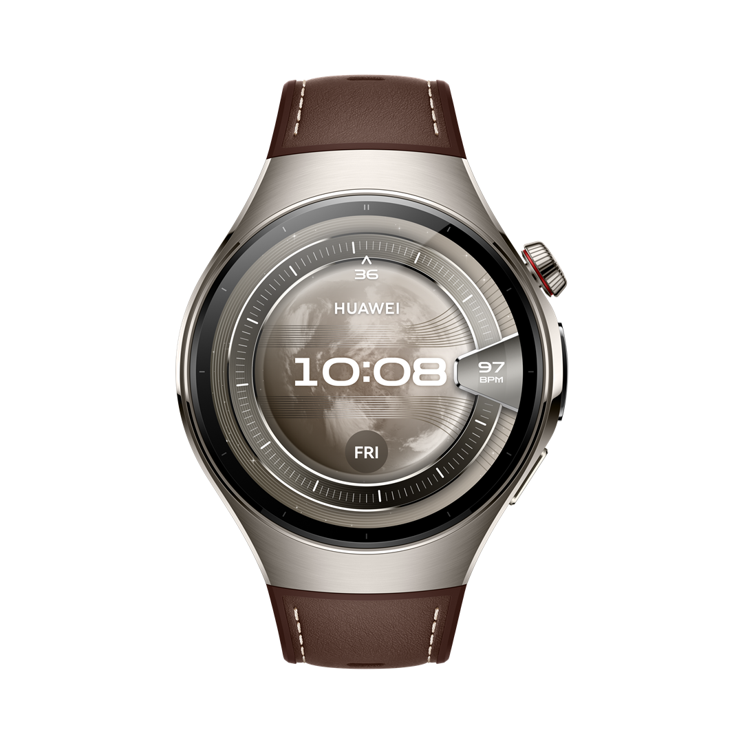 Huawei Watch 5 (46mm) | Smart watch | AMOLED | 1.5 inches | Waterproof | Brown - Image 2