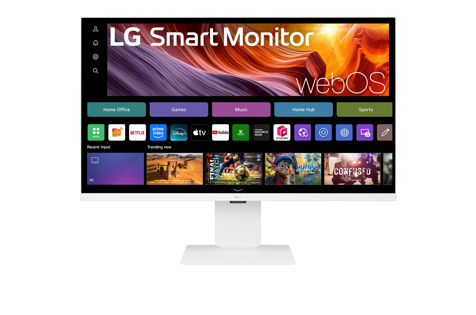 LG | 32U850SA-W | 32 " | IPS | 16:9 | 60 Hz | 5 ms | 3840 x 2160 pixels | 400 cd/m² | HDMI ports quantity 2 | White - Image 7