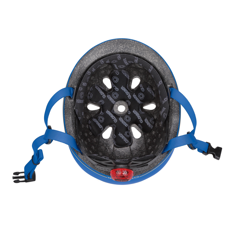 Globber Helmet Go Up Lights, XXS/XS (45-51cm) | 506-100 | Blue - Image 3