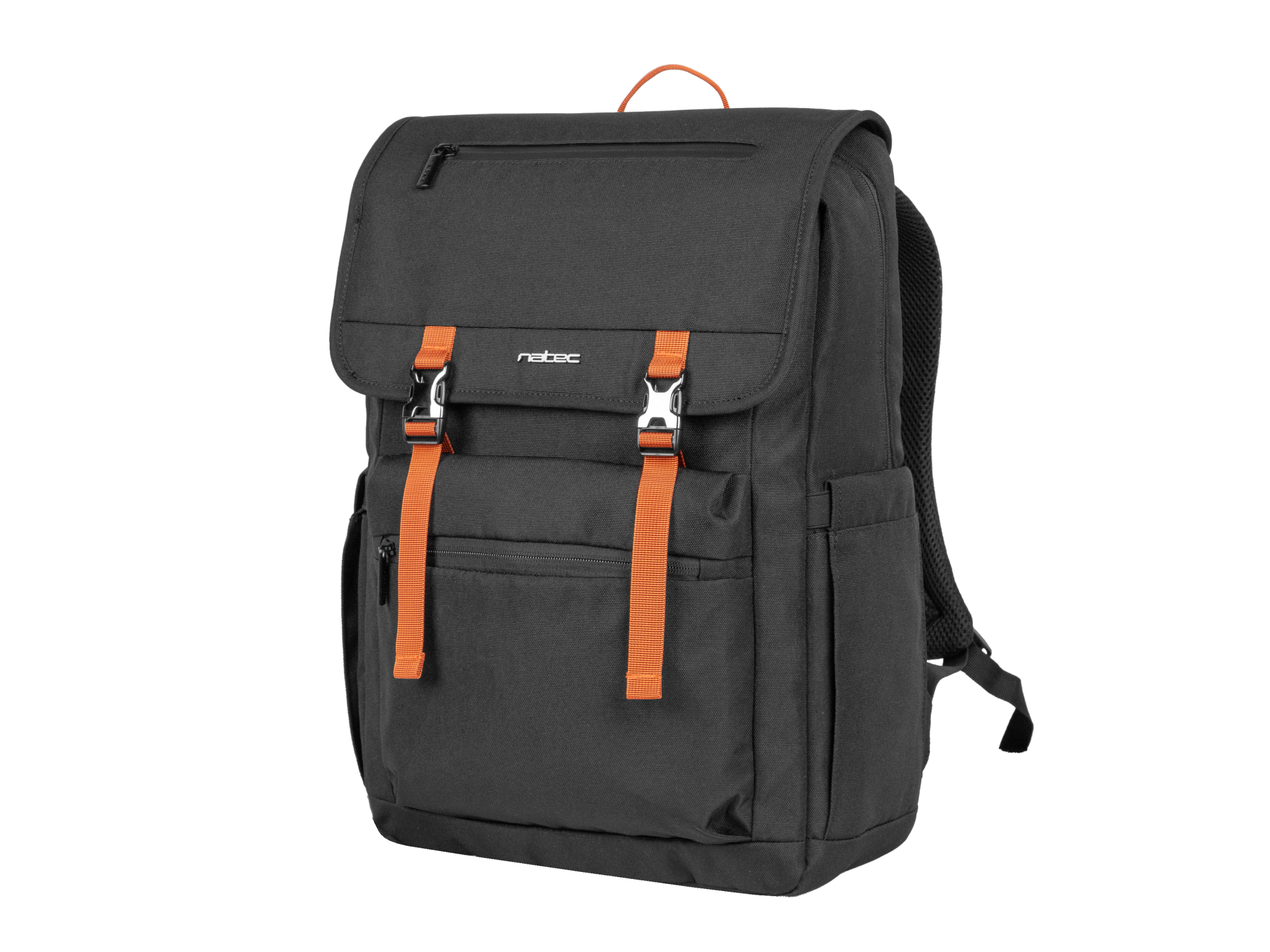 Natec | Niala | Backpack | Fits up to size 15.6 " | Backpack | Black/Orange - Image 2