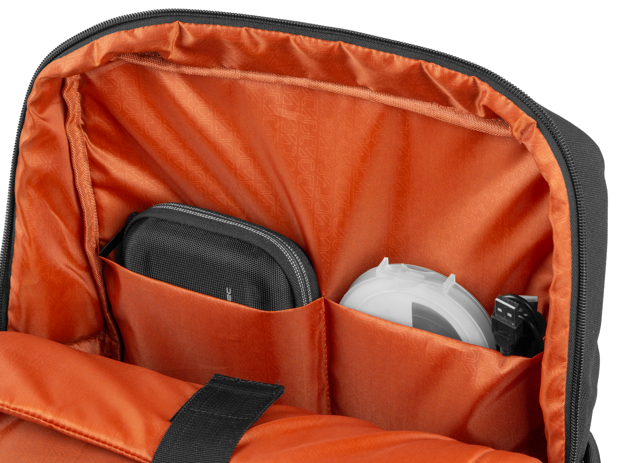 Natec | Niala | Backpack | Fits up to size 15.6 " | Backpack | Black/Orange - Image 11