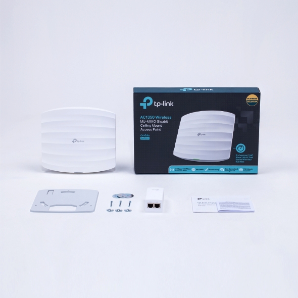 TP-LINK | Access Point | EAP225 | 802.11ac | 2.4GHz/5GHz | 450+867 Mbit/s | 10/100/1000 Mbit/s | Ethernet LAN (RJ-45) ports 1 | MU-MiMO Yes | PoE in | Antenna type 5xInternal - Image 11