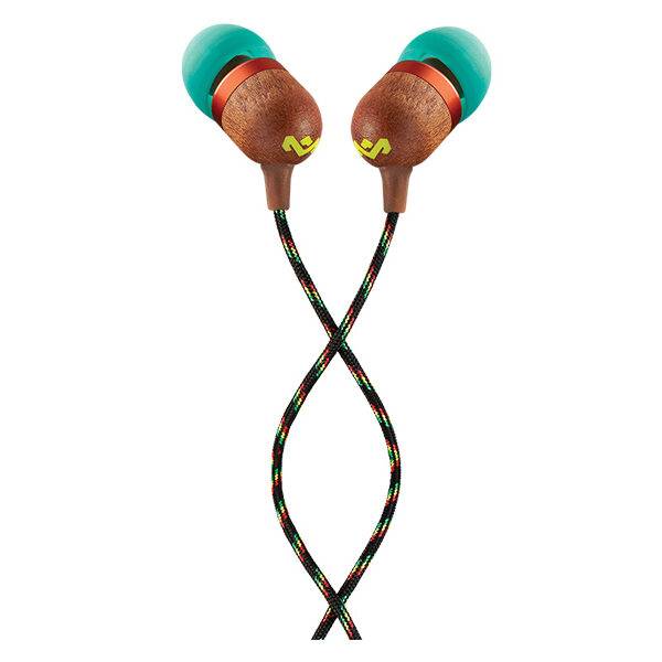 Marley Smile Jamaica Earbuds, In-Ear, Wired, Microphone, Rasta | Marley | Earbuds | Smile Jamaica