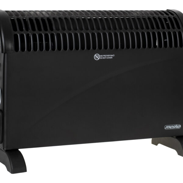 Mesko | Convector Heater with Timer and Turbo Fan | MS 7741b | Convection Heater | 2000 W | Number of power levels 3 | Black