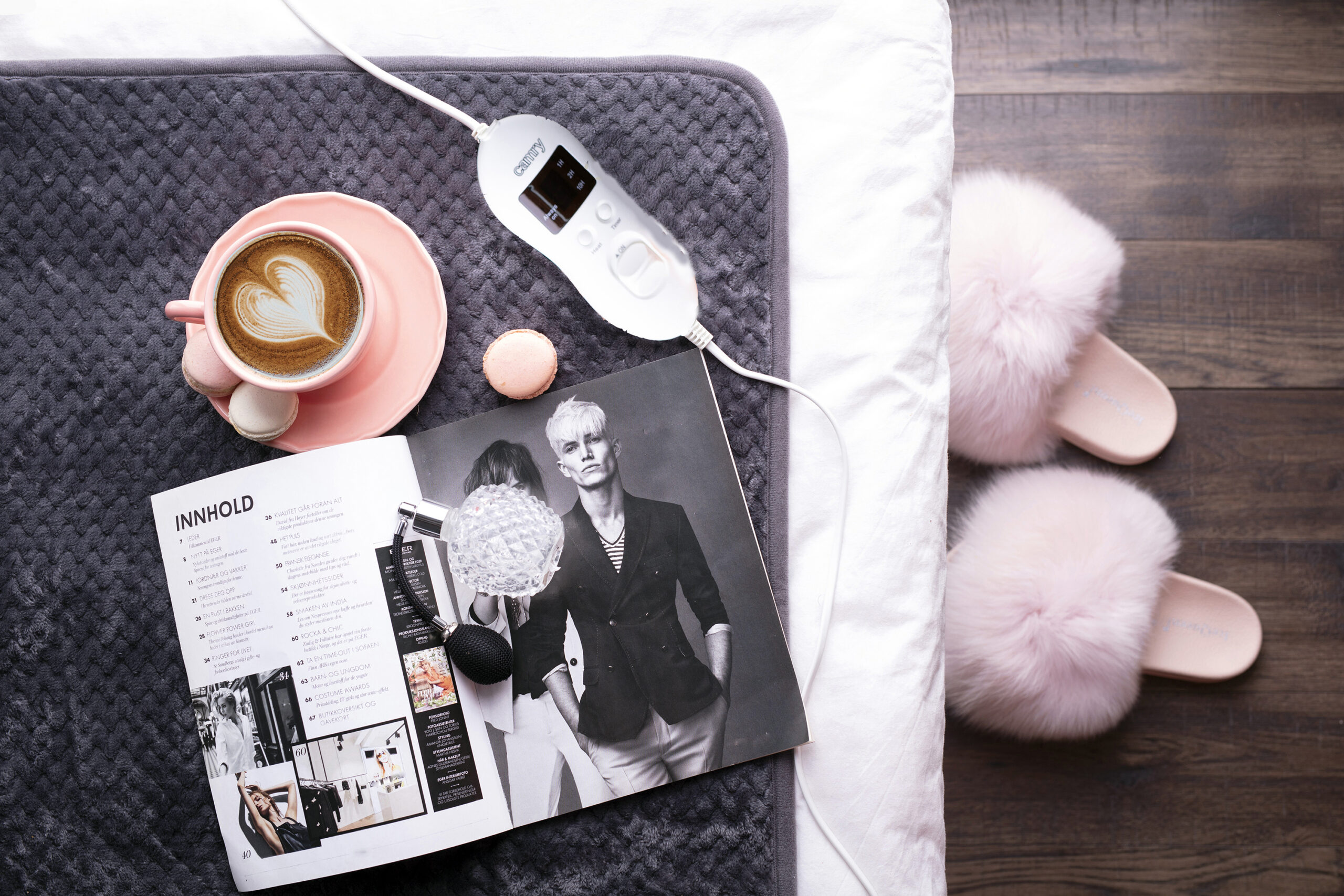 Camry | Electirc Heating Blanket with Timer | CR 7416 | Number of heating levels 5 | Number of persons 1 | Washable | Remote control | Coral Fleece/Polyester | 60 W - Image 5