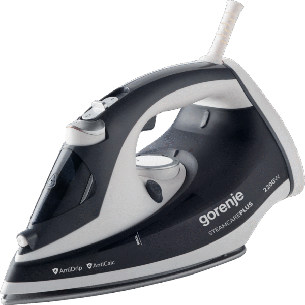 Gorenje | SIH2200DGT | Steam Iron | 2200 W | Water tank capacity 280 ml | Continuous steam 30 g/min | Steam boost performance 90 g/min