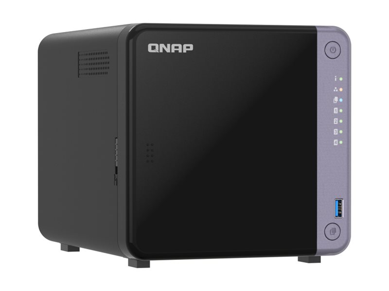 QNAP Cost-effective 4-bay 10GbE NAS | TS-432X-4G | Alpine | AL524 | Processor frequency 2 GHz | 4 GB | DDR4 SODIMM | 90W adapter (12VDC), 100-240VAC - Image 6