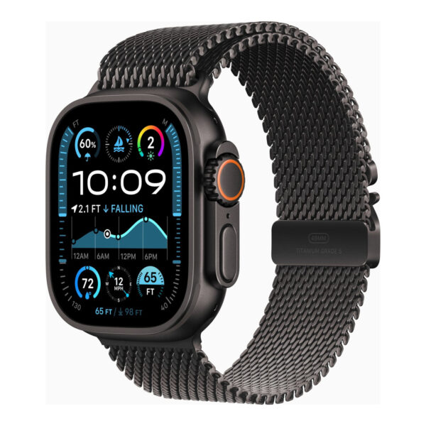 Apple Watch Ultra 2 | Smart watch | GPS (satellite) | Always-On Retina | Waterproof | Black