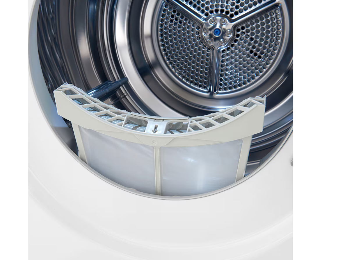 LG Dryer Machine | RH80V9AV3N | Energy efficiency class C | Front loading | 8 kg | LED | Depth 69 cm | Wi-Fi | White - Image 6