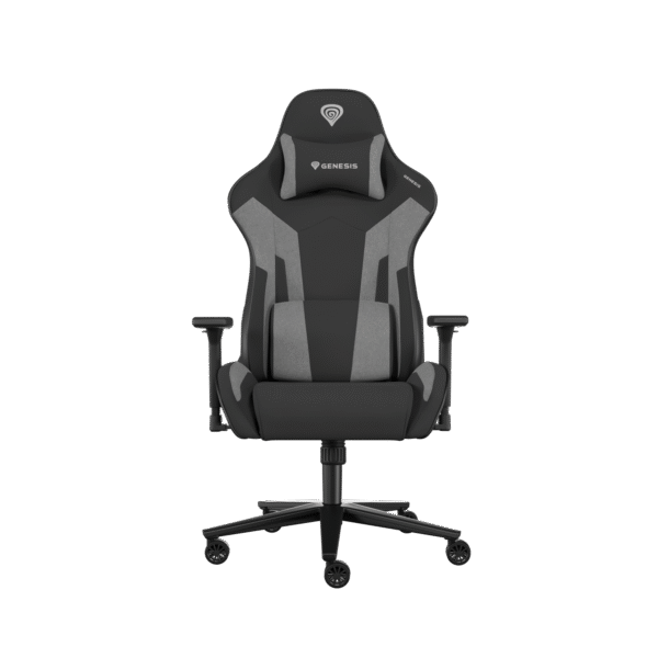 Genesis Eco leather, Fabric, Metal, Nylon with CareGlide coating | Gaming Chair | Nitro 720 | Black/Gray