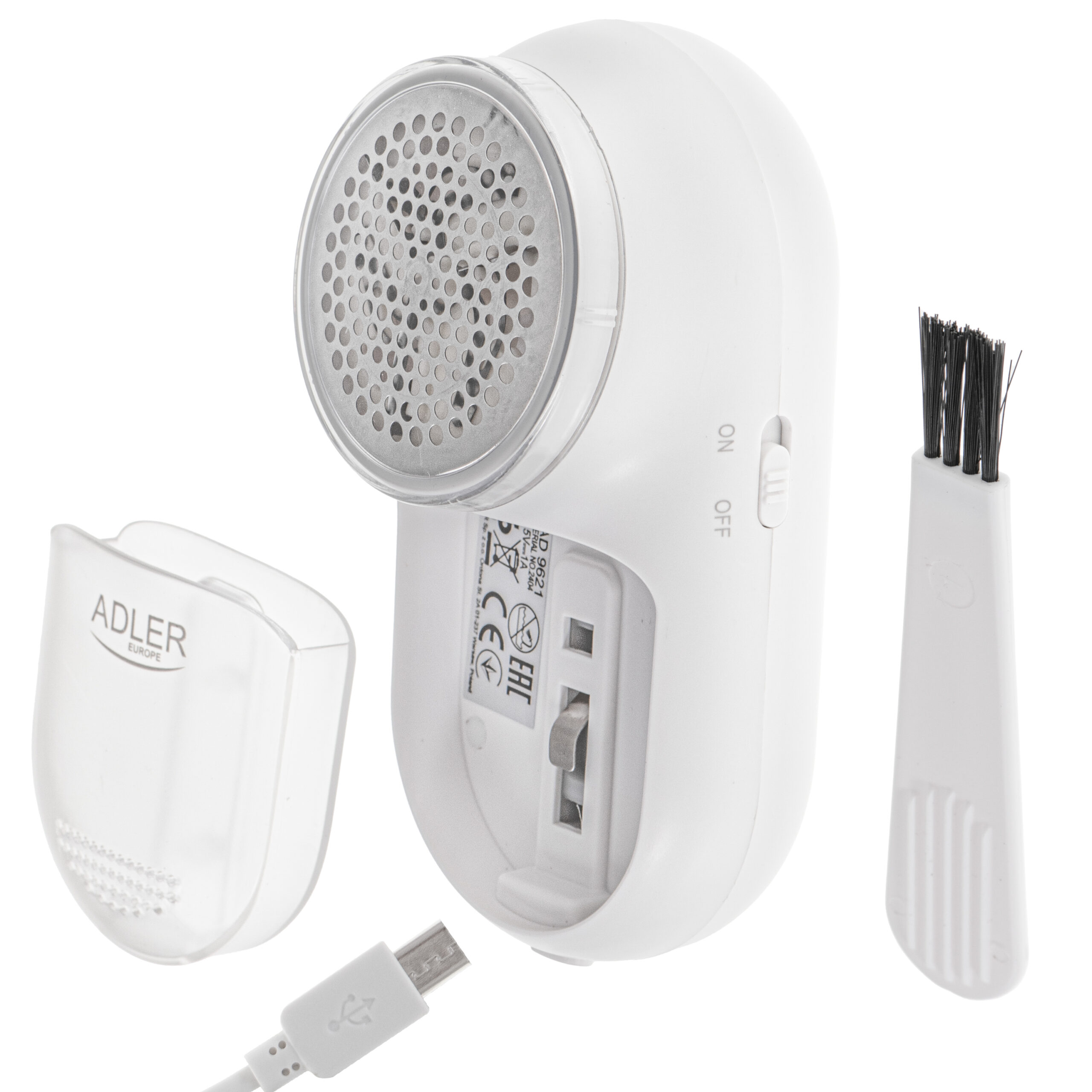 Adler | Lint Remover | AD 9621 | White | Rechargeable battery | 2 W - Image 6