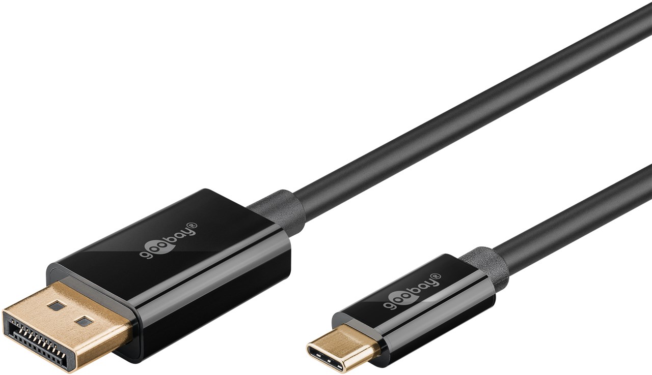 Goobay USB-C to DisplayPort Cable 4K at 60 Hz, 1 m | 75704 - Image 3
