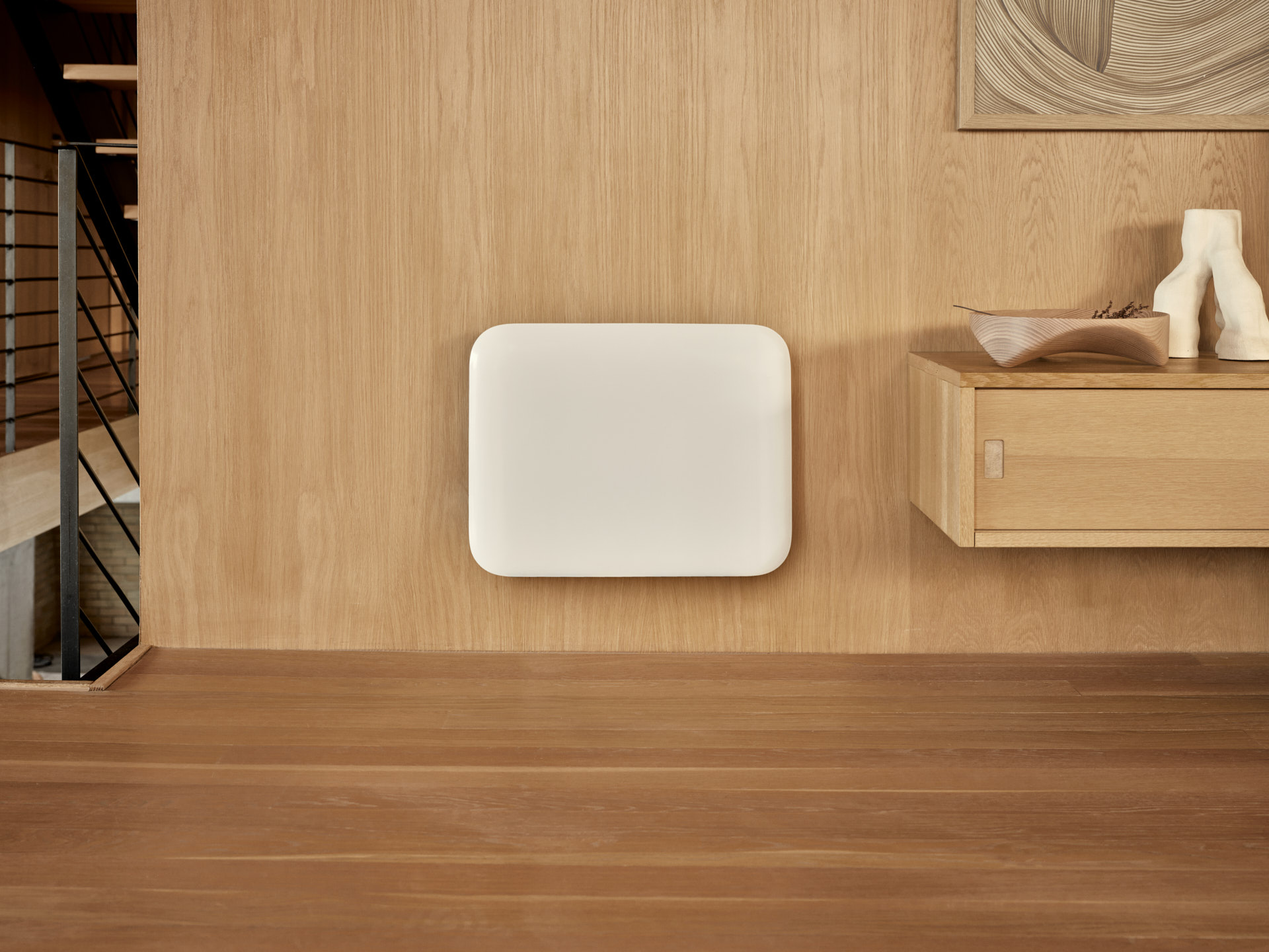 Mill Invisible Smart WiFi Heater | PA400WIFI4 | Panel Heater | 400 W | Suitable for rooms up to 4-6 m² | White | IPX4 - Image 4