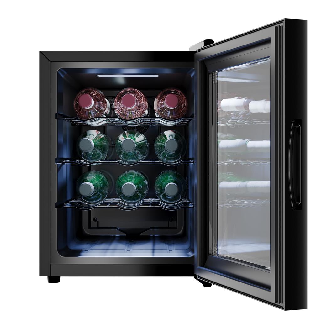 Tristar | Grand Saigneé Beverage Cooler | WR-7511 | Energy efficiency class F | Free standing | Bottles capacity 12 | Black - Image 4