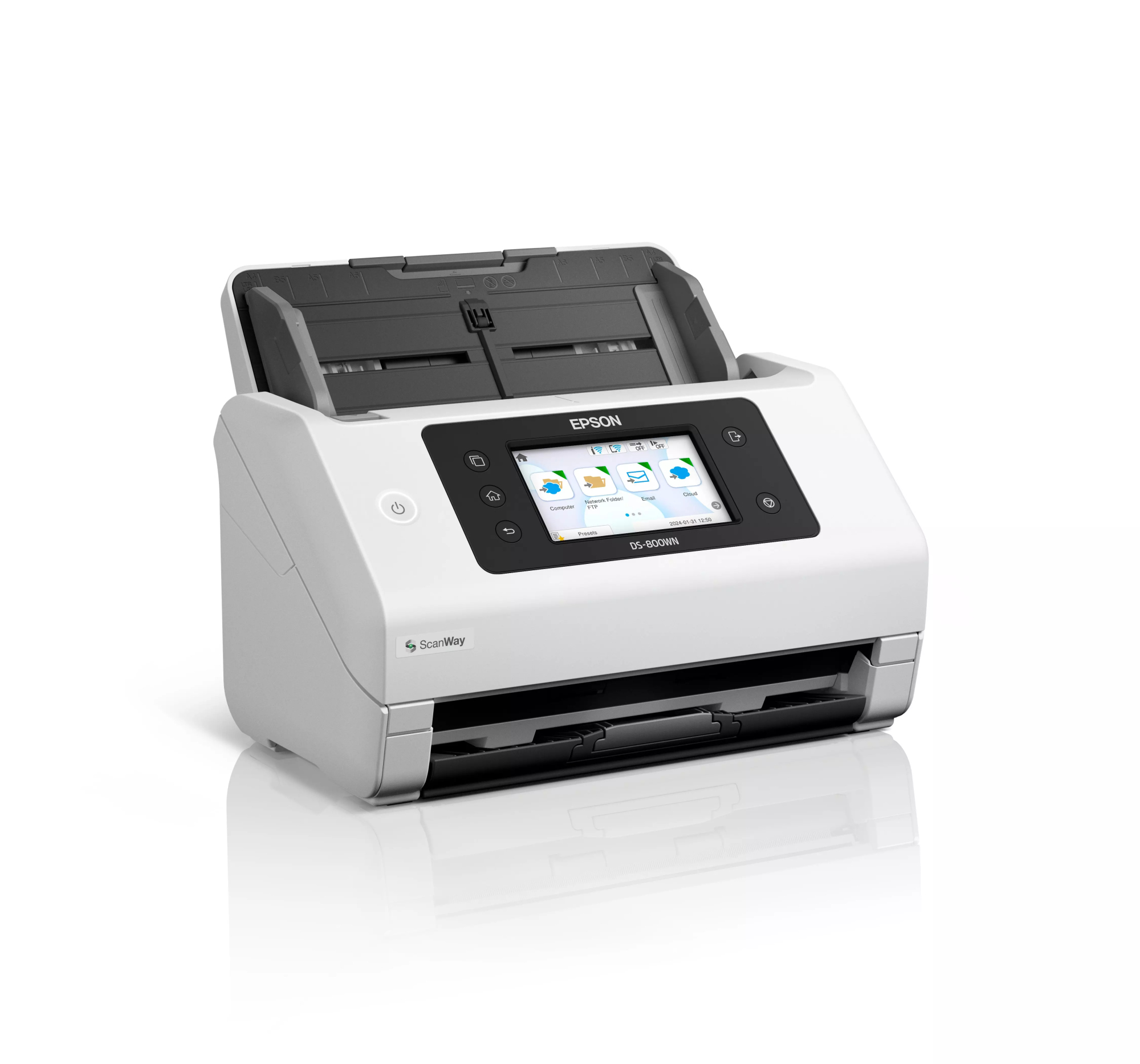 Epson Network Business Scanner | WorkForce DS-800WN | Colour | Wireless - Image 2