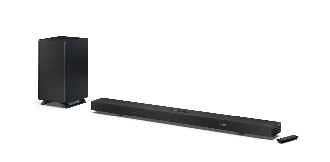 Sharp | 5.1.2 Dolby Atmos/DTS:X Soundbar with Wireless Subwoofer | HT-SBW55121(BK) | Bluetooth - Image 4