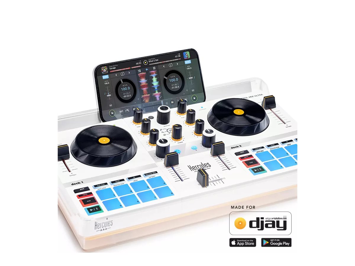 Hercules | Djcontrol Mix Ultra WW | Bluetooth | Speakers - Image 4