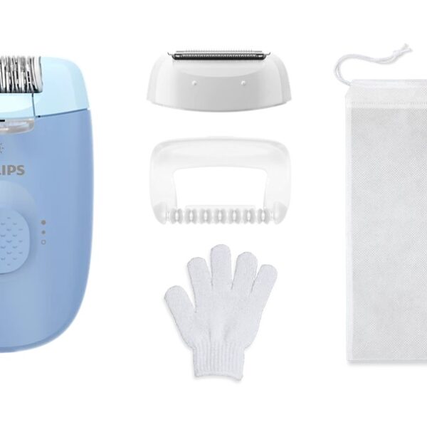 Philips Epilator | BRE247/00 Series 4000 | Number of power levels 2 | Blue