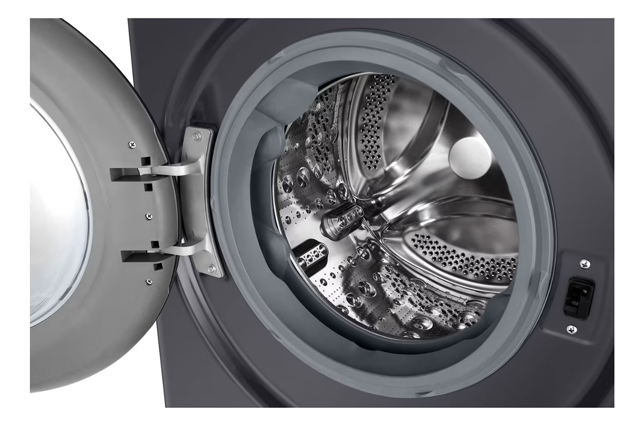 LG Washing machine | F4WR511S2M | Energy efficiency class A-10% | Front loading | Washing capacity 11 kg | 1400 RPM | Depth 57 cm | Width 60 cm | Display | LED | Steam function | Direct drive | White - Image 4