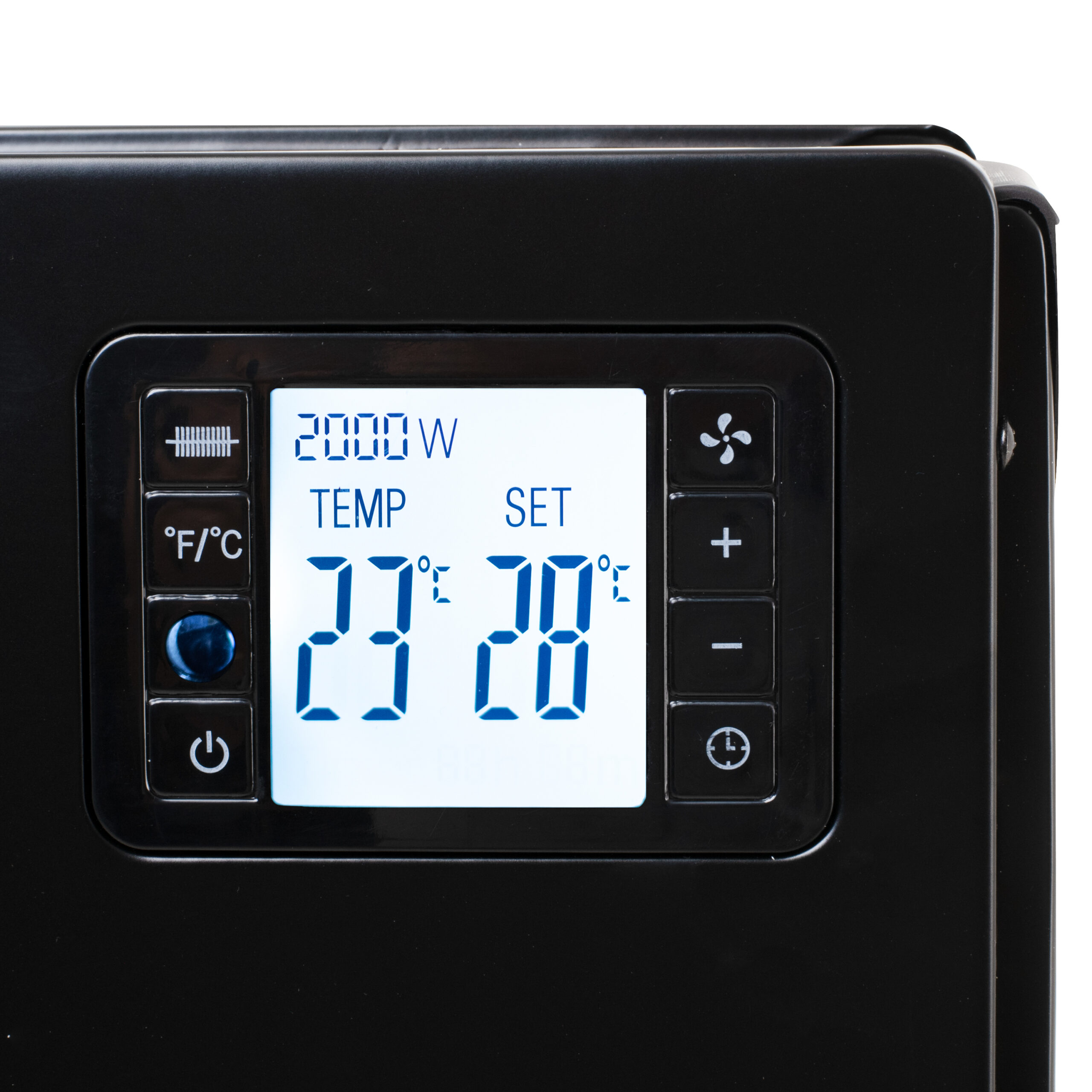 Camry Fan Heater with Remote Control | CR 7739 | Convection Heater | 2000 W | Number of power levels 3 (750W/1250W/2000W) | Black - Image 6