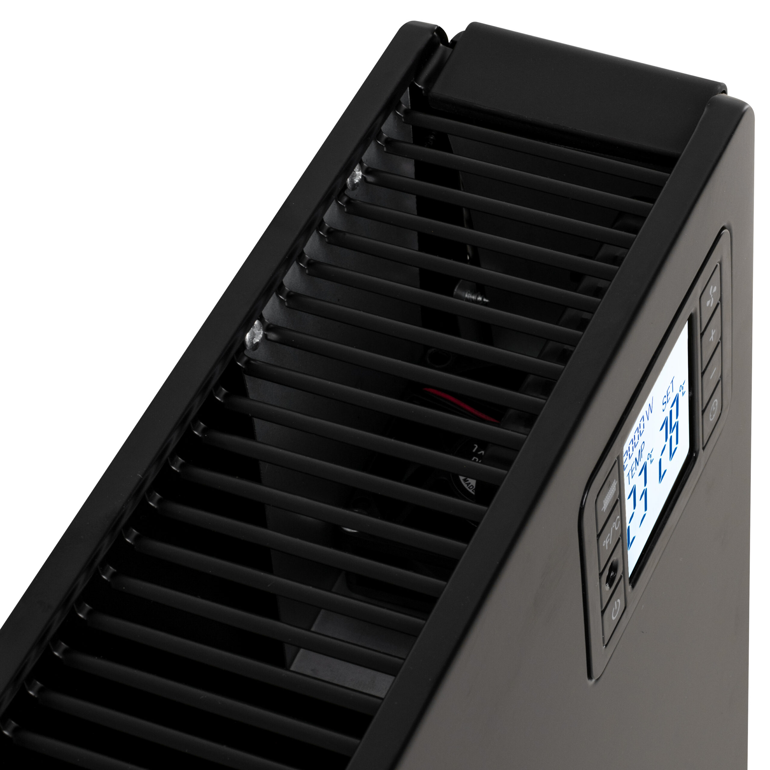 Camry Fan Heater with Remote Control | CR 7739 | Convection Heater | 2000 W | Number of power levels 3 (750W/1250W/2000W) | Black - Image 7