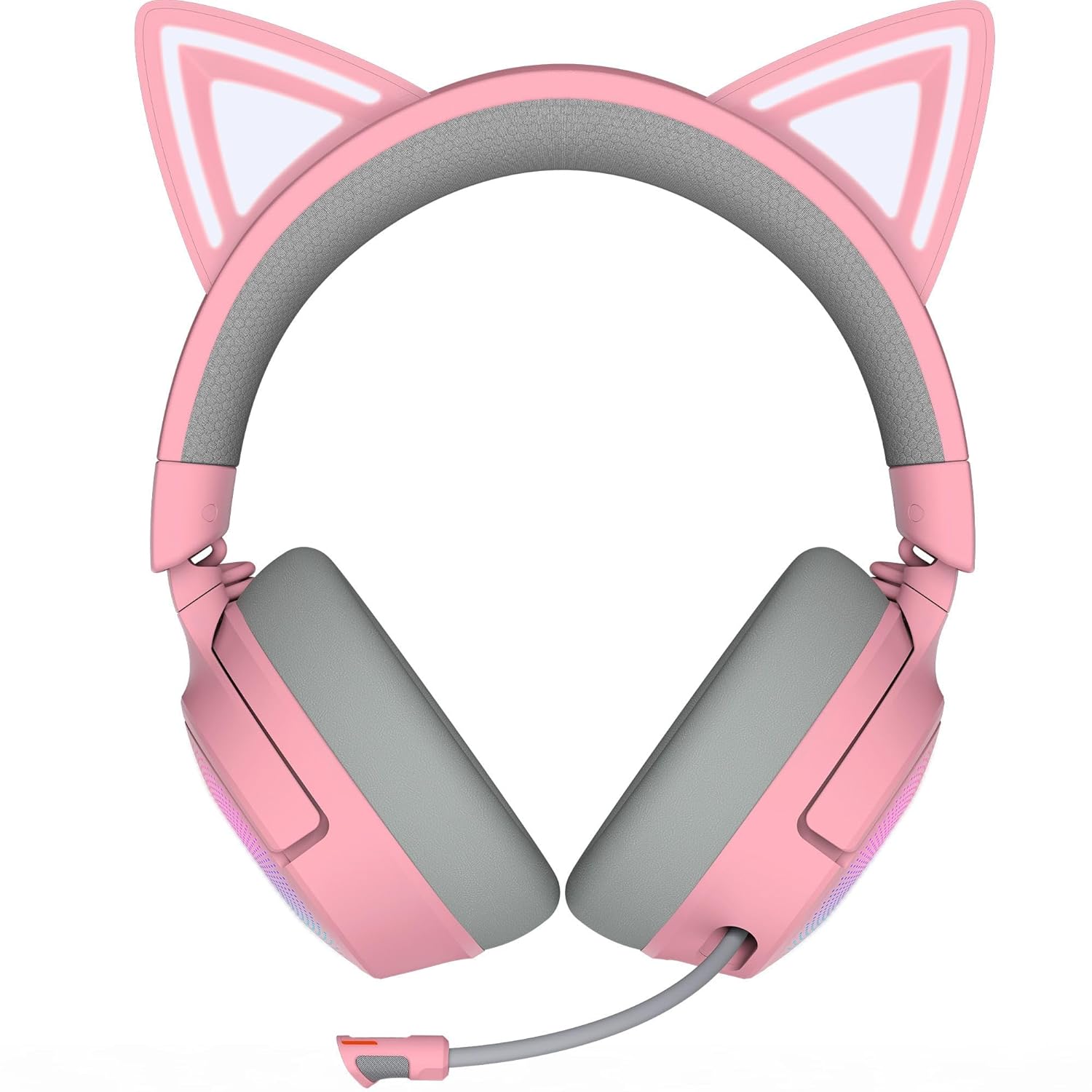 Razer Headset | Kraken Kitty V3 Pro | Wireless/Wired | Over-Ear | Wireless | Quartz - Image 3