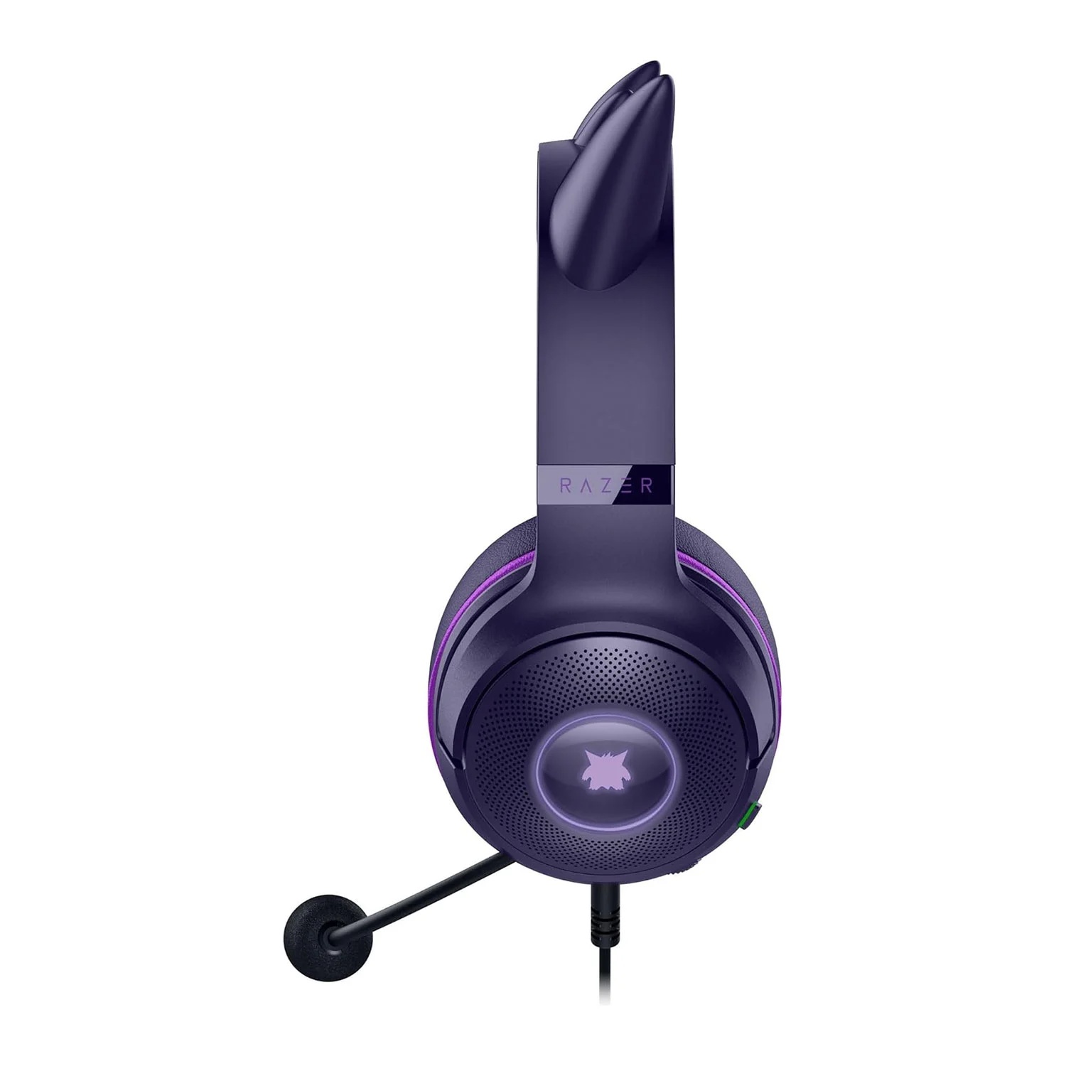 Razer Headset | Kraken Kitty V2 | Wired | Over-ear | Microphone | Noise canceling | Gengar Edition - Image 2
