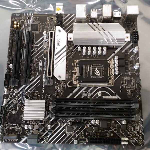 SALE OUT. ASUS PRIME B660M-A D4 | Asus PRIME B660M-A D4 | Processor family Intel | Processor socket  LGA1700 | DDR4 DIMM | Memory slots 4 | Supported hard disk drive interfaces 	SATA, M.2 | Number of SATA connectors 4 | Chipset Intel B660 | Micro ATX | USED, REFURBISHED, WITHOUT ORIGINAL PACKAGING AND ACCESSORIES, ONLY BACKPANEL INCLUDED